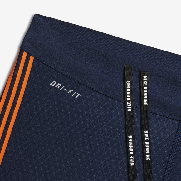 NIKE 🆕 RARE Navy Power Speed Running Leggings S - Picture 8 of 8